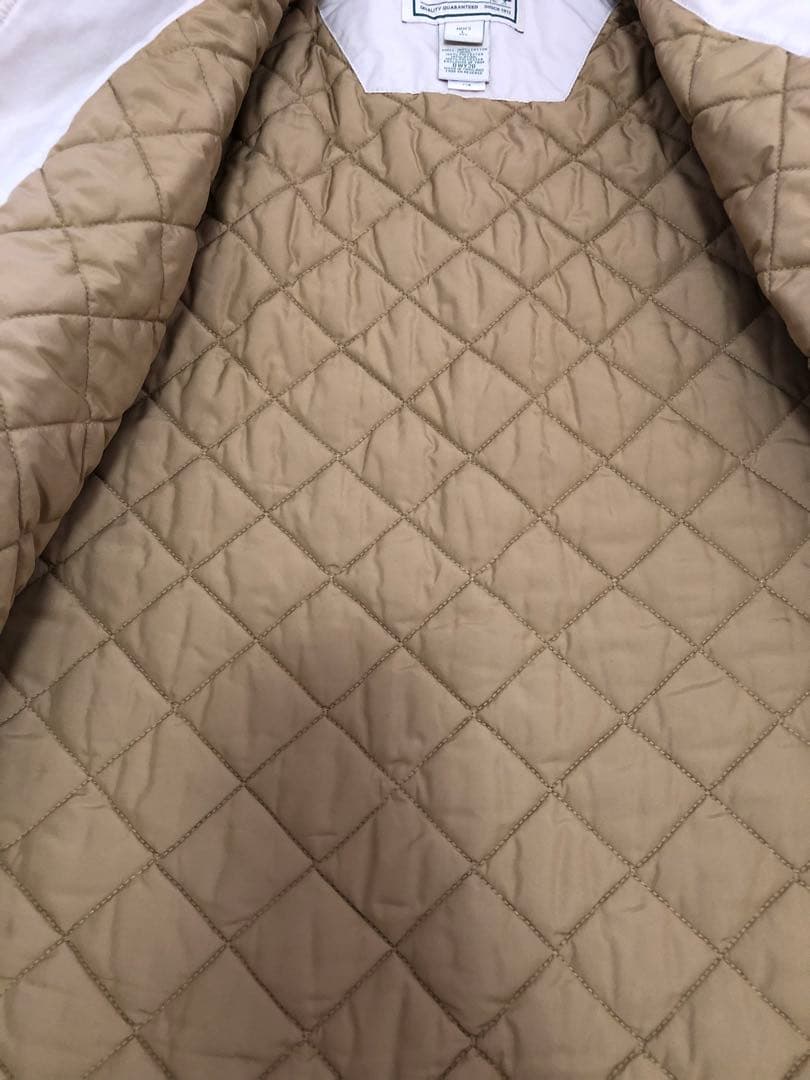 L.L.Bean｜カバーオール｜Lサイズ｜ベージュ/アイボリー｜ヴィンテージ古着