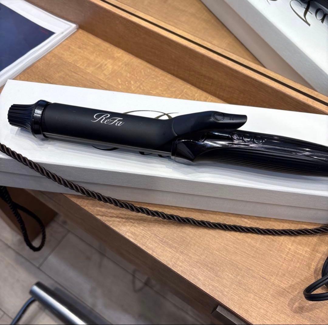 美品ReFa カールヘアアイロン32mm ブラック