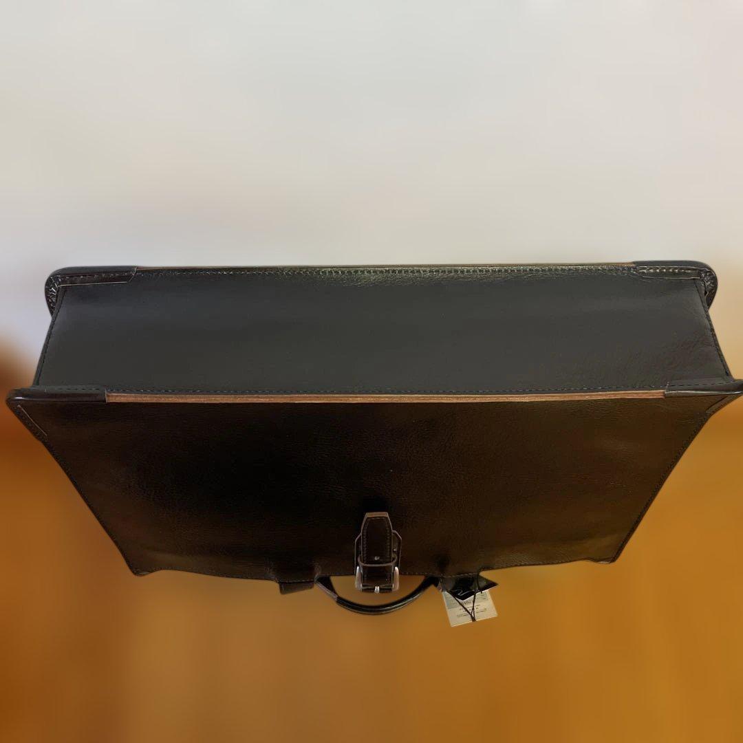 TAKEO KIKUCHI ビジネスバッグ 黒 レザー