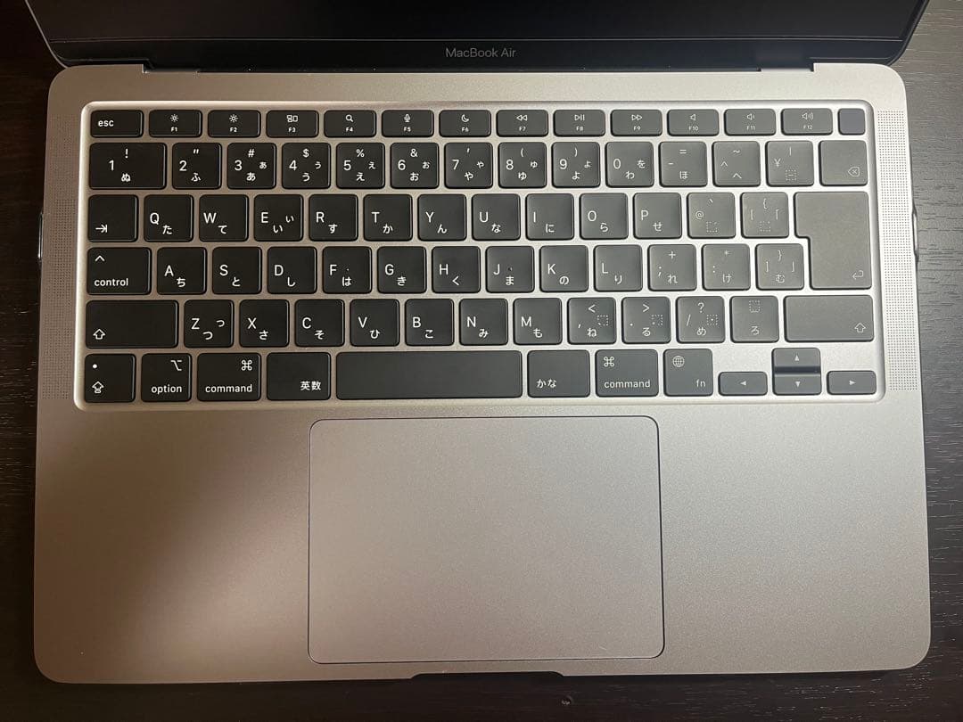 【極美品】箱付き MacBook Air M1 256GB 8GB
