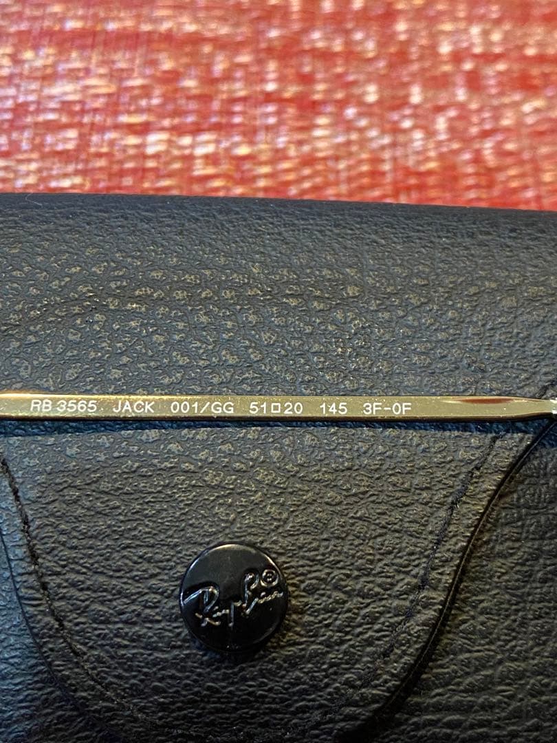 t*n様 正規品RayBanレイバン木村拓哉さんJACK RB3565-001G