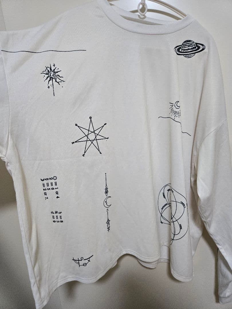 トップス Ameri PLANET TATTOO LONG SLEEVE TOP