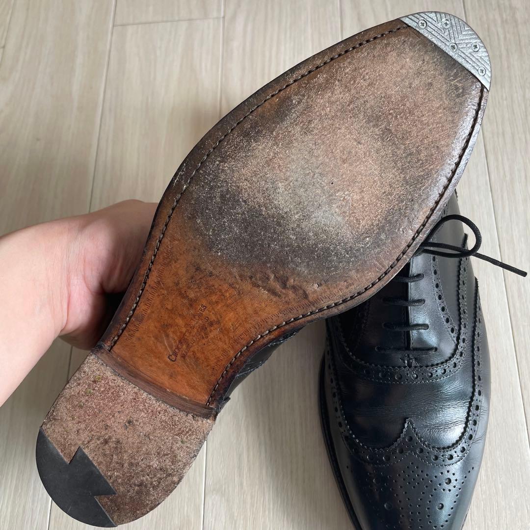 希少　廃盤　クロケット&ジョーンズ FINSBURY ドレスウィングチップ 8