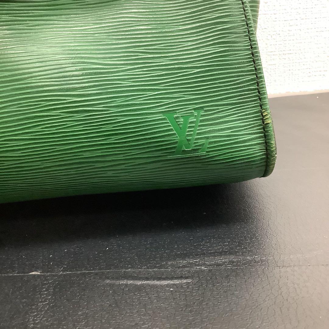 ご*！様 LOUIS VUITTON ヴィトン エピ キーポル55 大容量 ボス