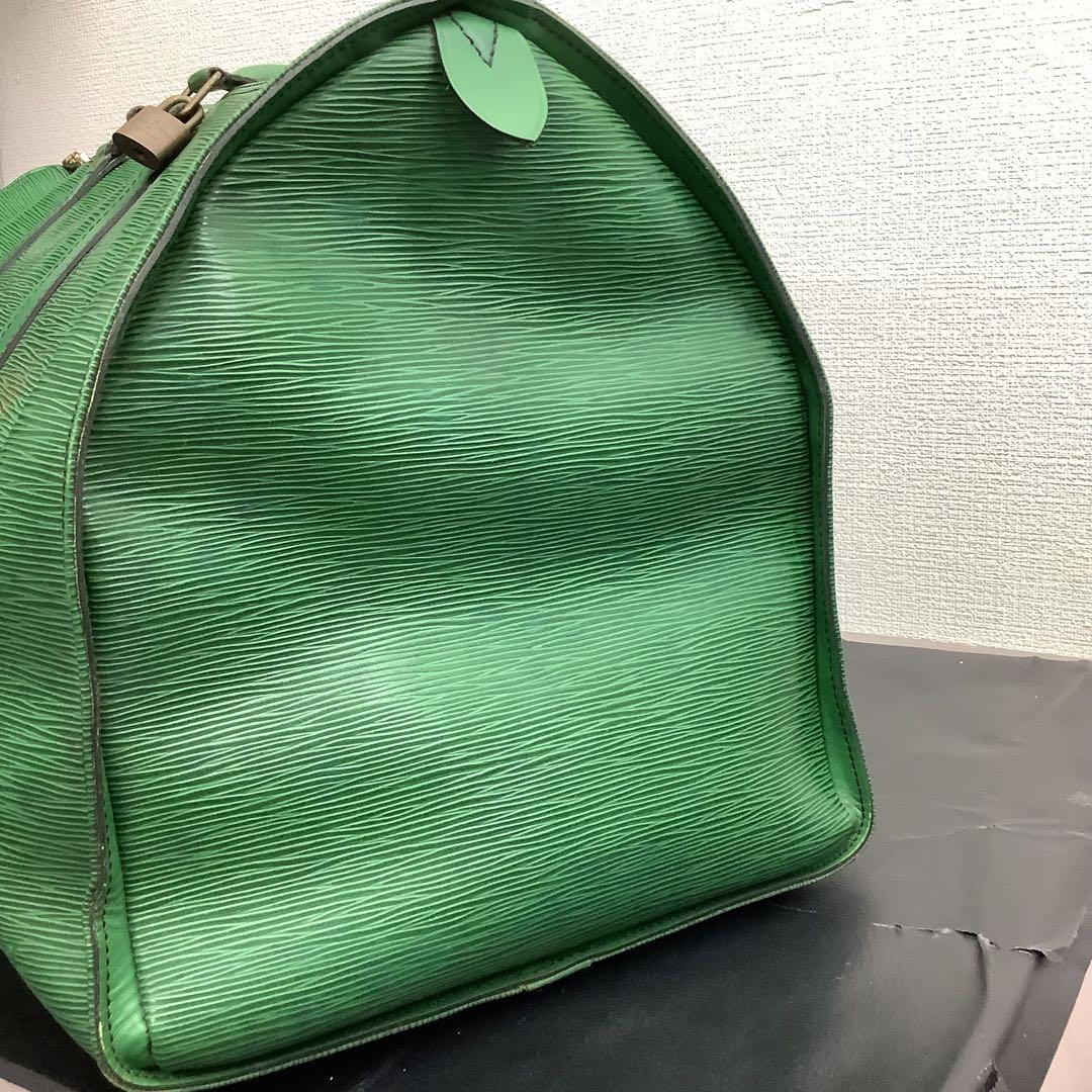 ご*！様 LOUIS VUITTON ヴィトン エピ キーポル55 大容量 ボス