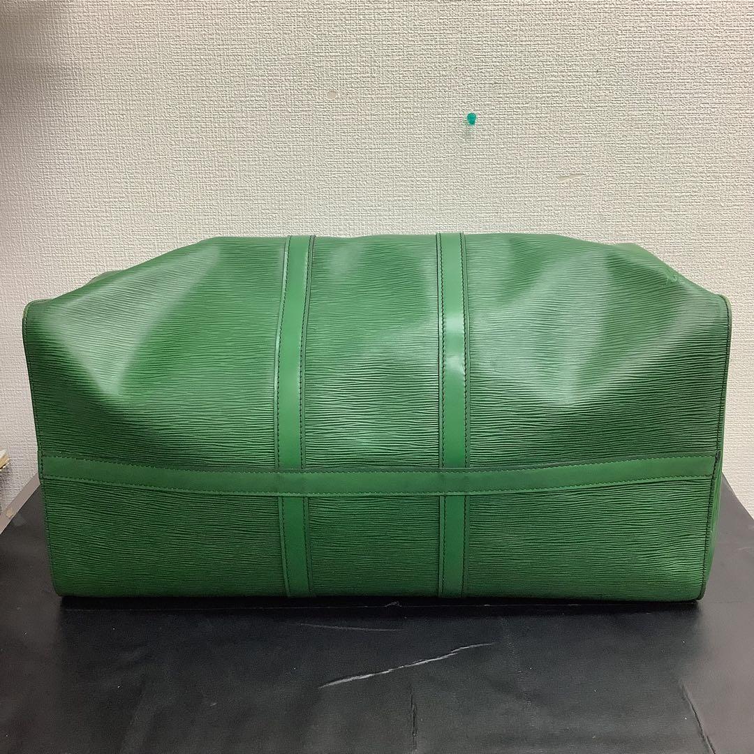 ご*！様 LOUIS VUITTON ヴィトン エピ キーポル55 大容量 ボス
