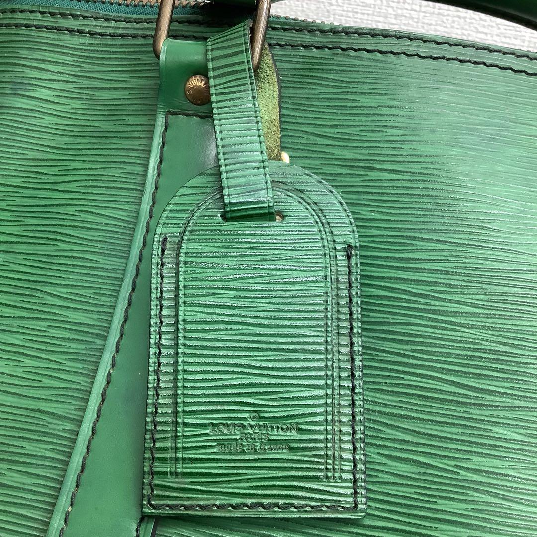 ご*！様 LOUIS VUITTON ヴィトン エピ キーポル55 大容量 ボス