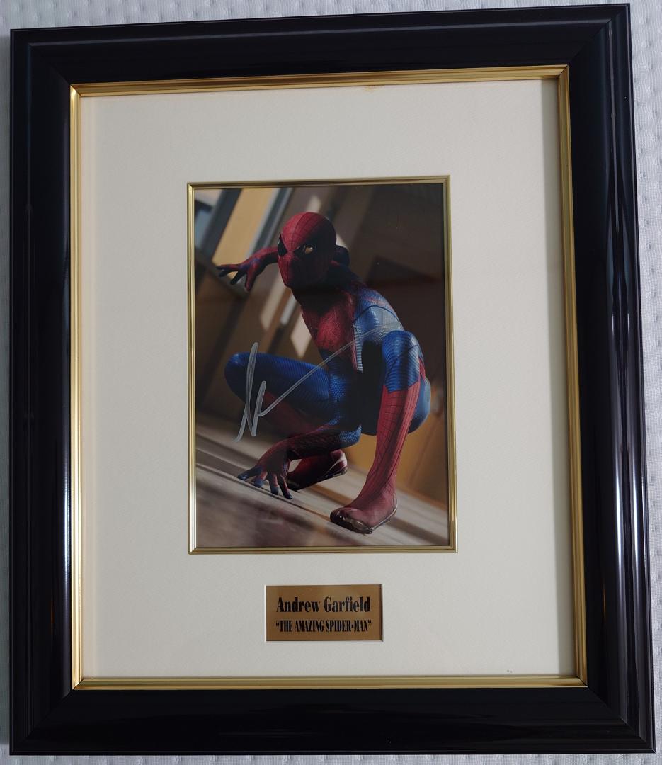 【直筆サイン入りオートグラフ（保証書付）】アンドリュー・ガーフィールド