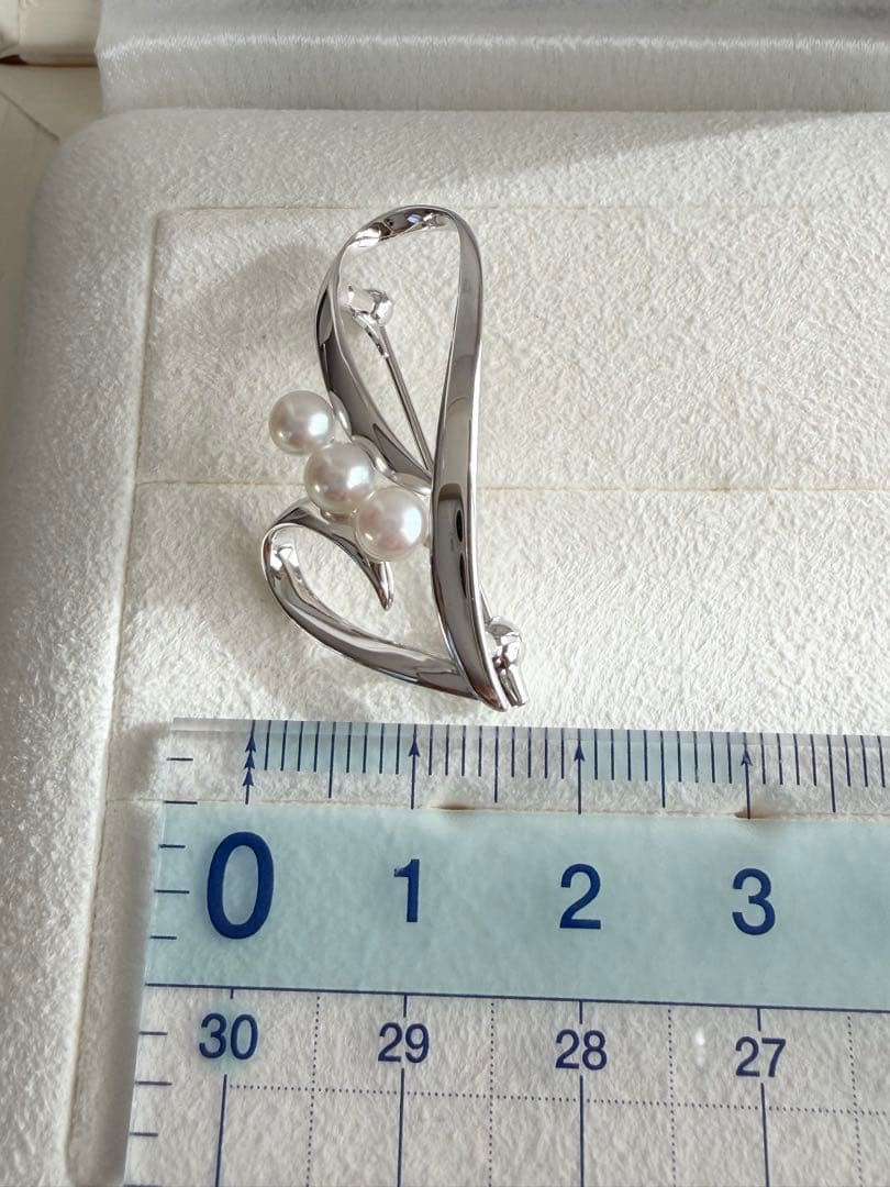 最終価格です❤️【未使用】ミキモトブローチ