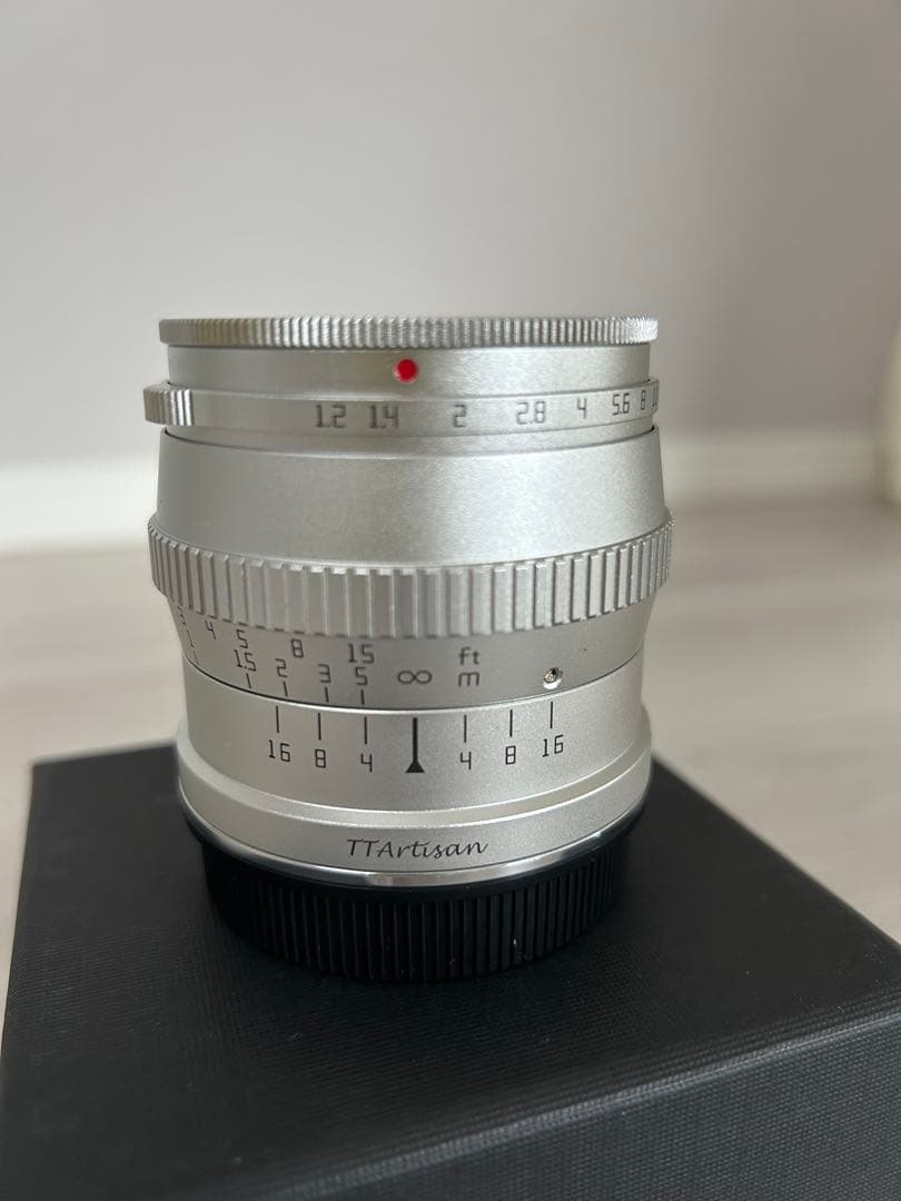 【サイズ注意】カメラレンズTTArtisan50mm f/1.2C【新品未使用】