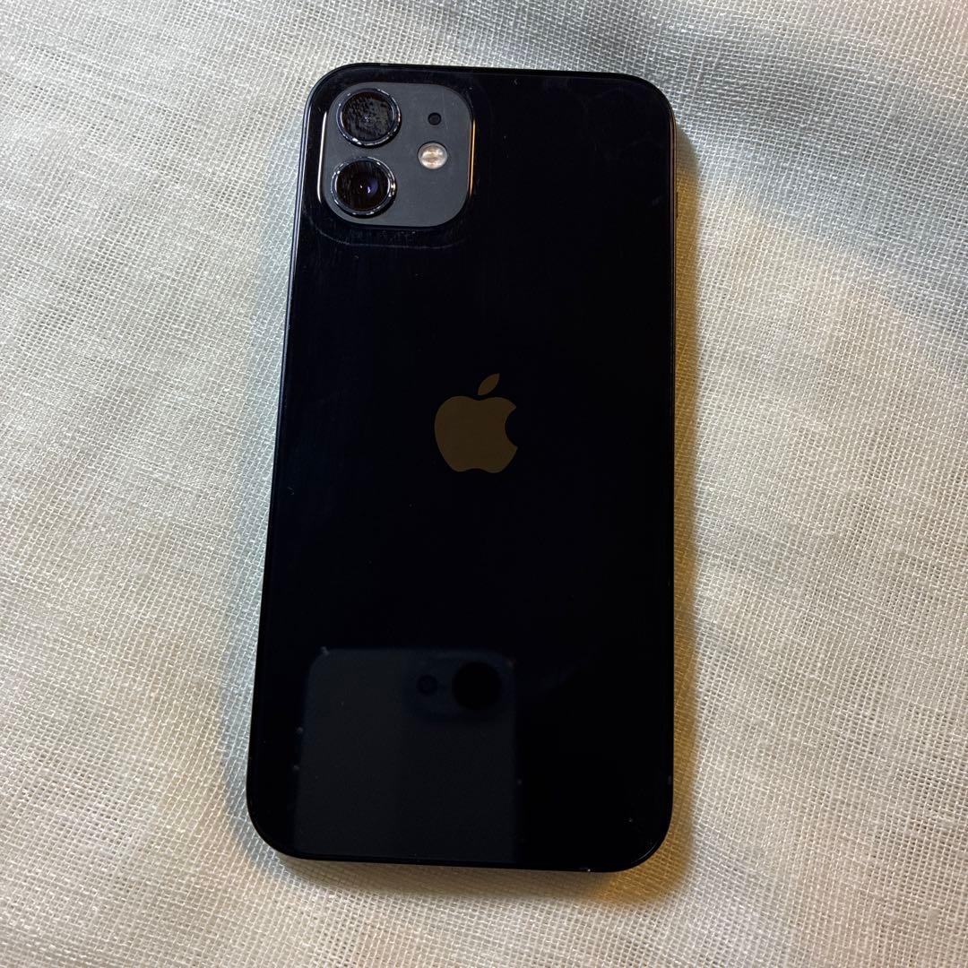 iPhone12　64GB　ブラック　バッテリー78％　SIMフリー