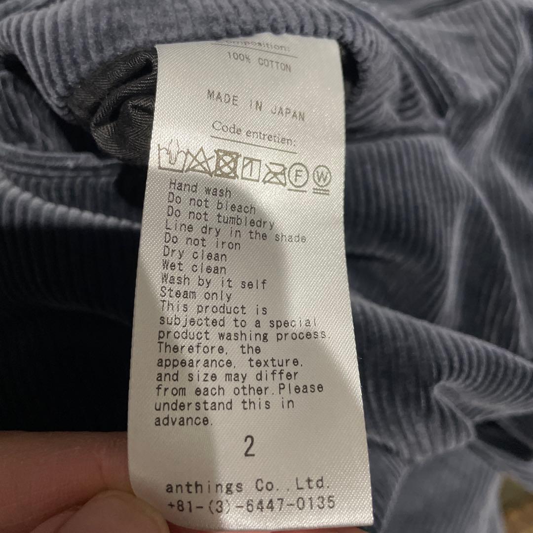 パンツ A.PRESSE 24SS Vintage Corduroy Trousers