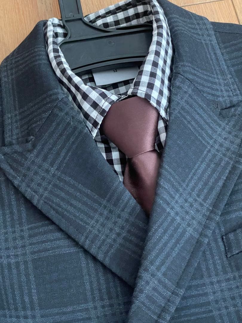 ZARA フォーマルスーツ 152cm シャツネクタイ４点セット②