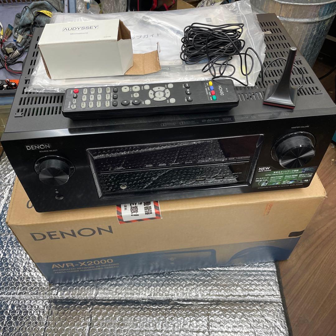 引取歓迎）デノン AVR-X2000-K