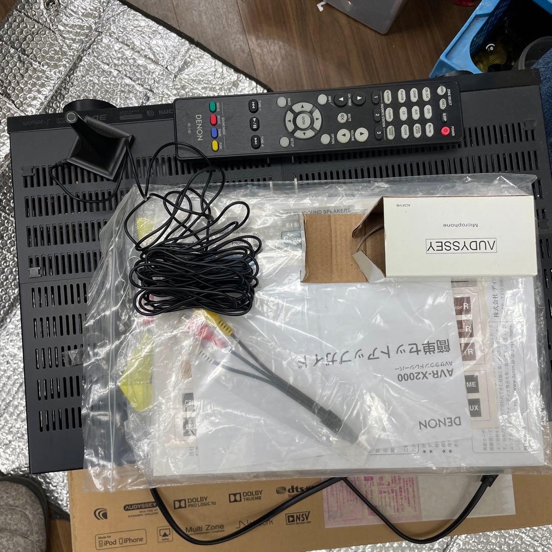 引取歓迎）デノン AVR-X2000-K
