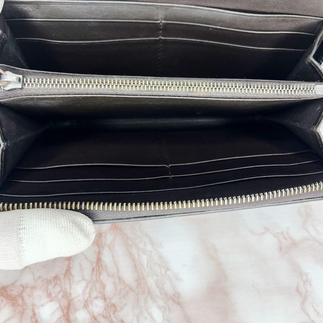 【極美品】Bottega Veneta 長財布 ラウンドファスナー75