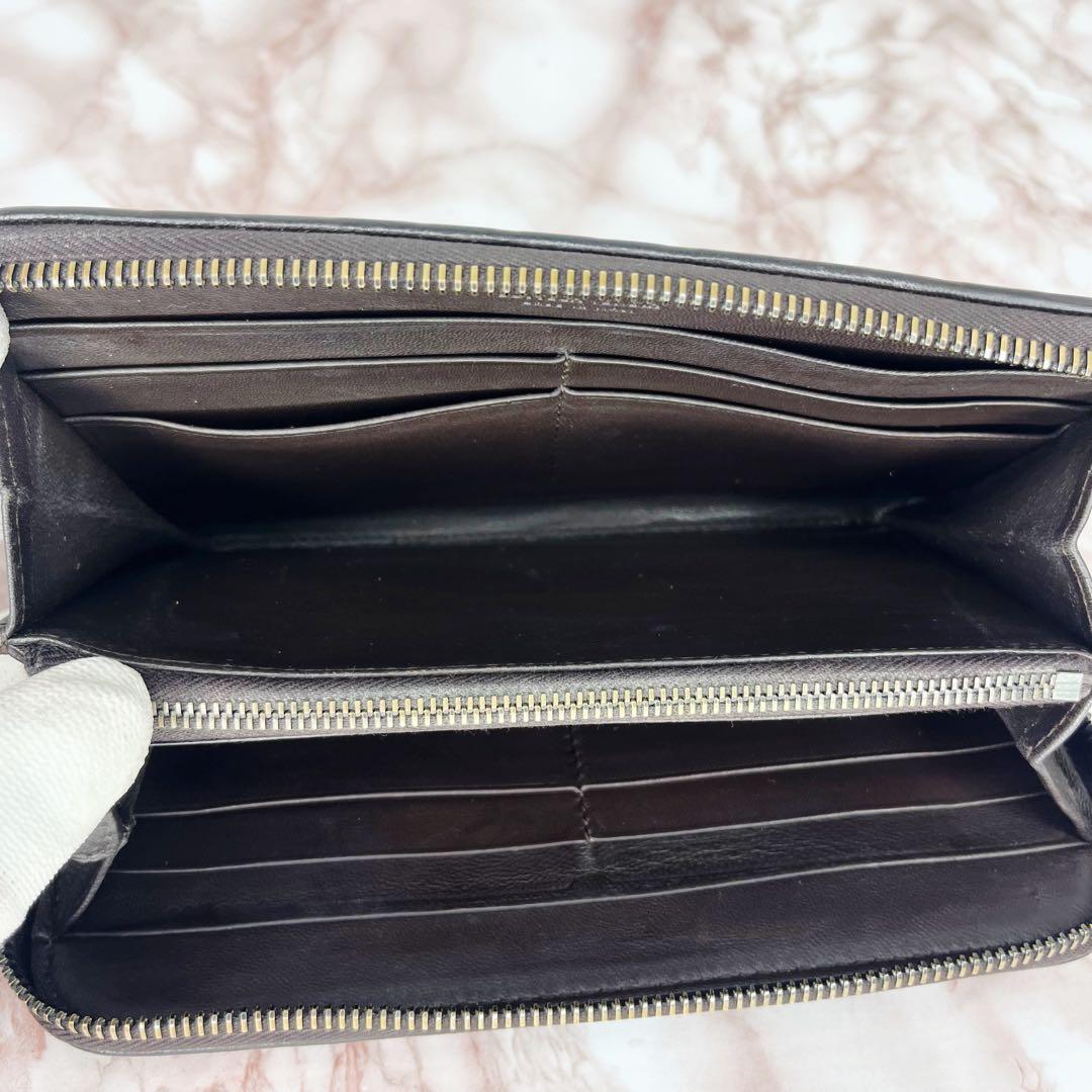 【極美品】Bottega Veneta 長財布 ラウンドファスナー75