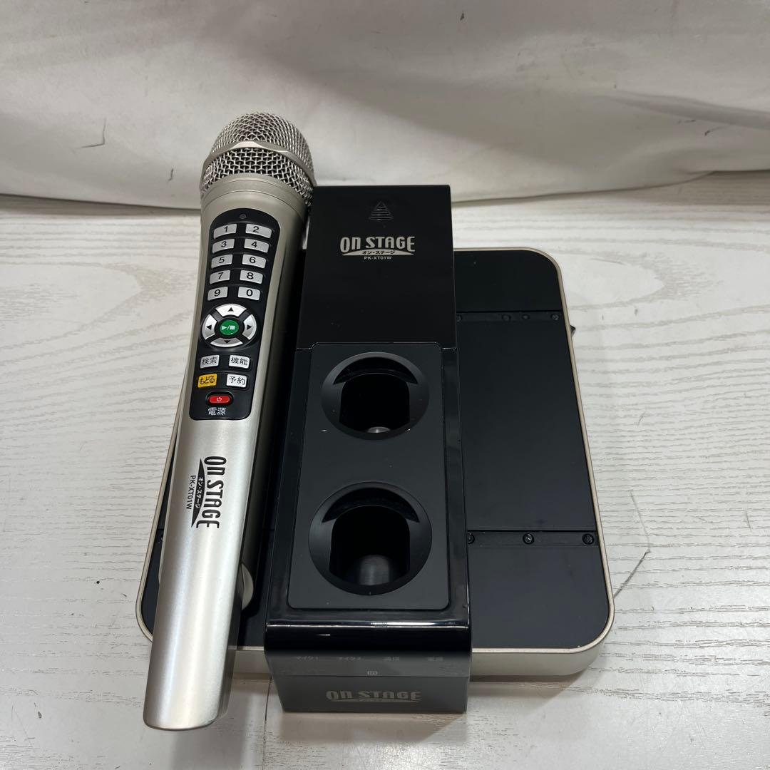 オンステージ パーソナルカラオケ PK-XT01W ON STAGE