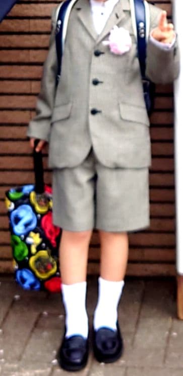 【美品／4点セット！白シャツ付き】ポールスミスキッズスーツ 120入学式