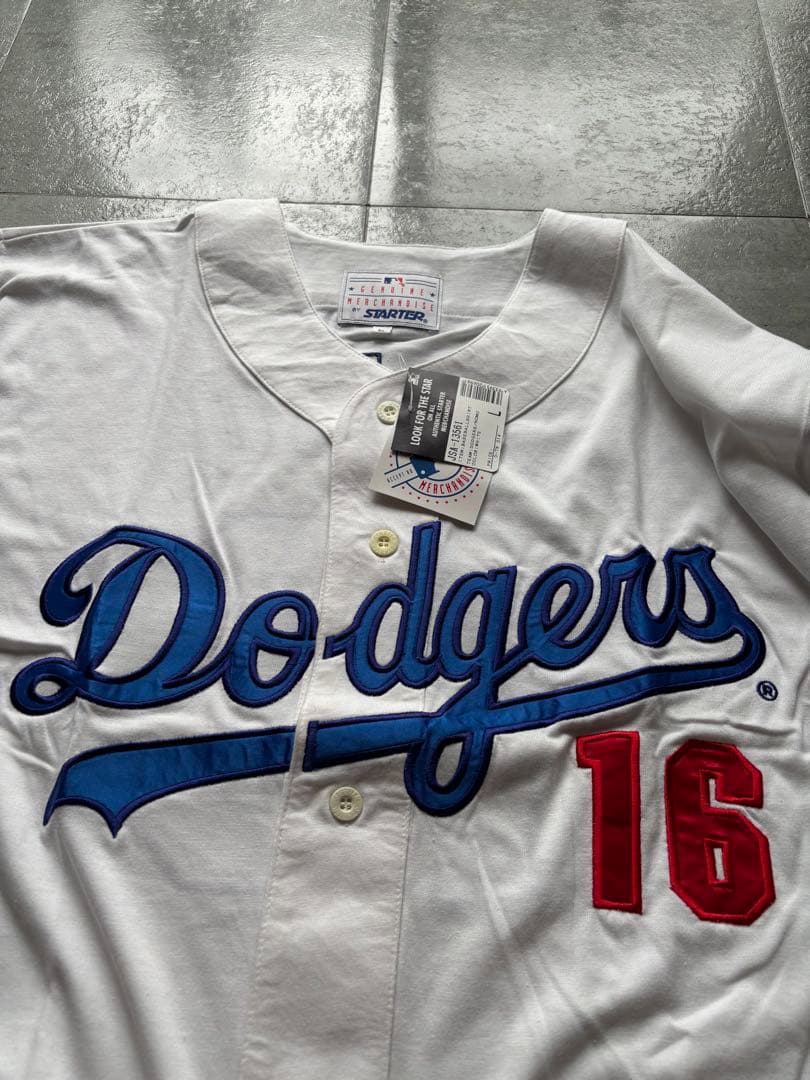 90s 野茂英雄　ロサンゼルスドジャース　STARTER ユニフォーム　新品