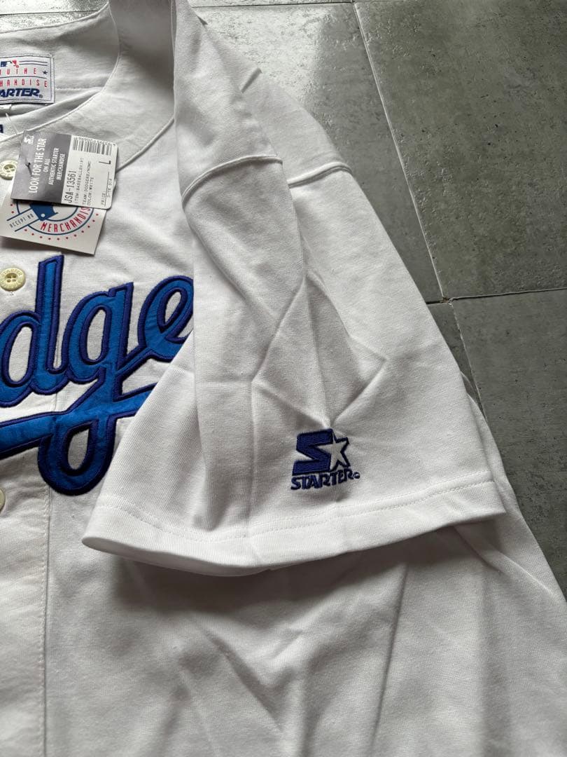90s 野茂英雄　ロサンゼルスドジャース　STARTER ユニフォーム　新品