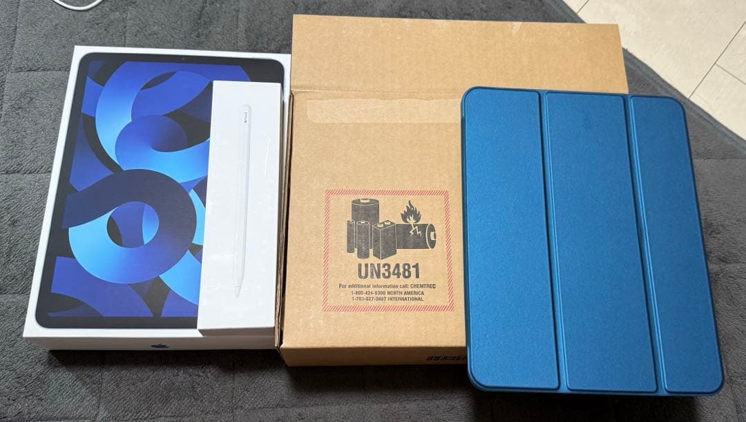 YiPad Air 第5世代256GBブルー　Apple Pencil