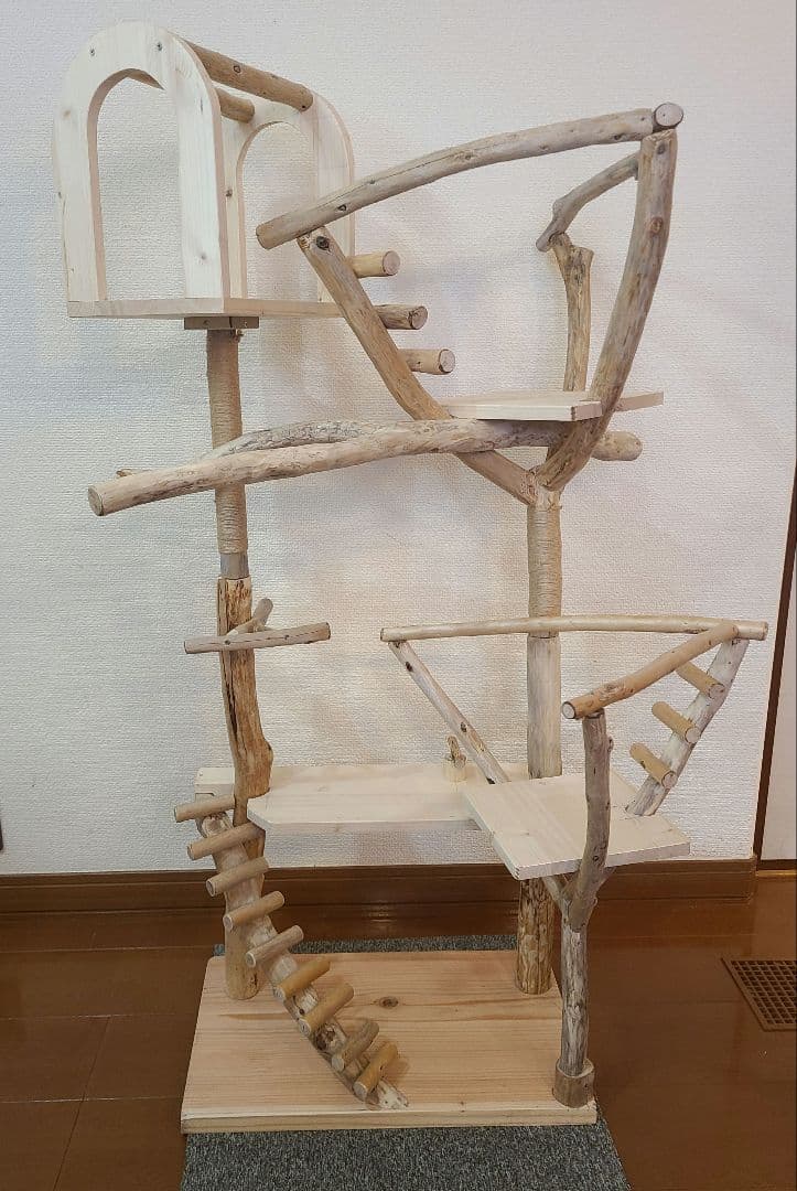 ② MEGオーダーバードアスレチック　流木　ハンドメイド