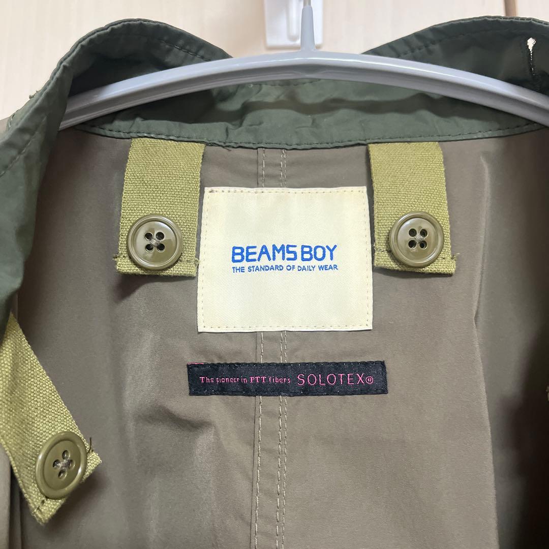 BEAMSBOY ソロテックス M-65 パーカ マルチ カーキ