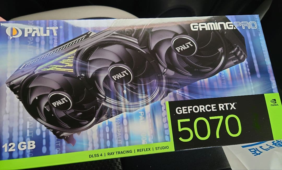 【最終値下げ】【新品】Palit 5070GamingPro 12GB