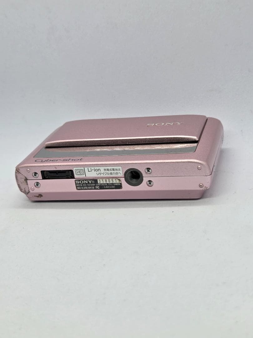 【スマホ転送OK】ソニー SONY Cyber-shot DSC-T20 ピンク