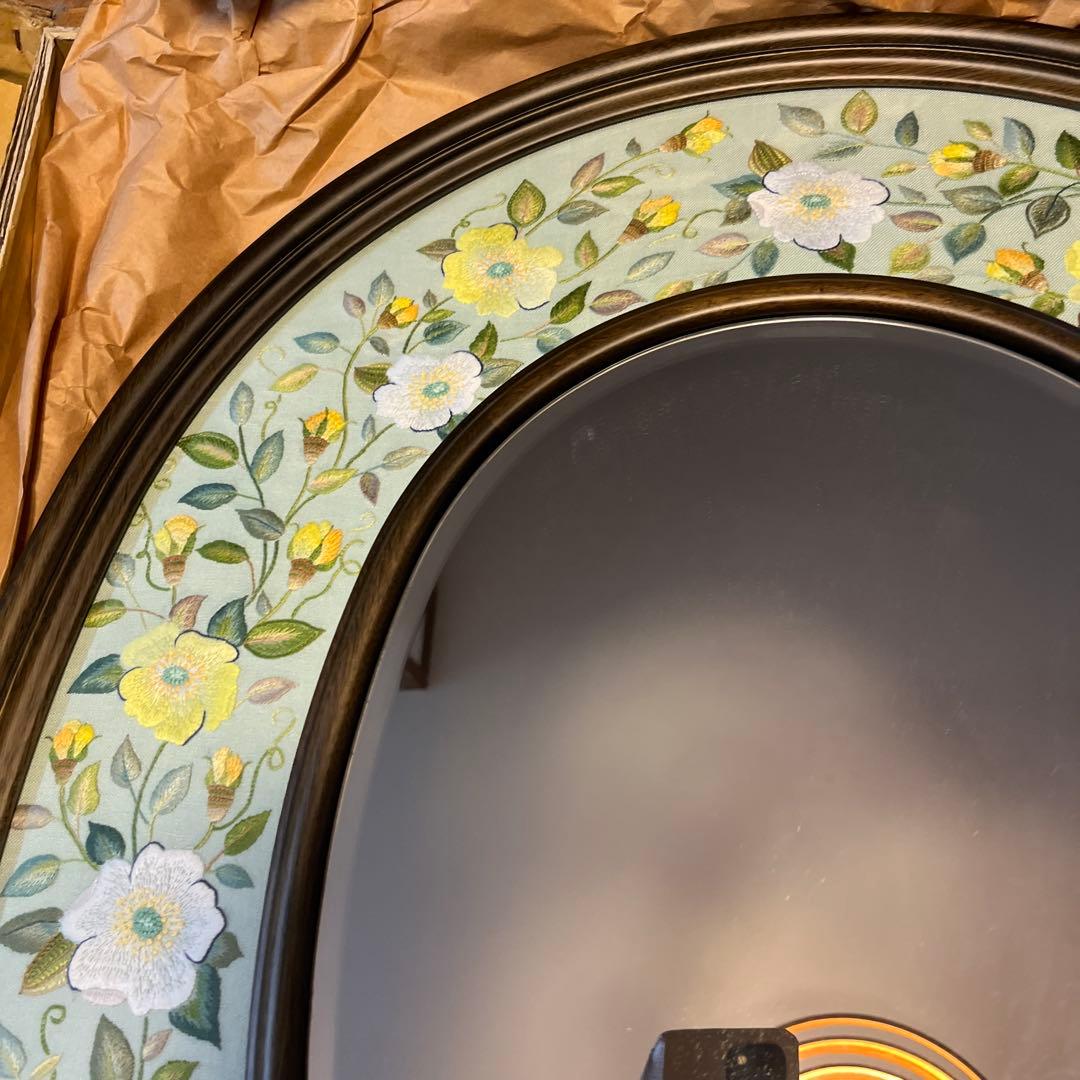 戸塚刺繍作品　額付き額大形