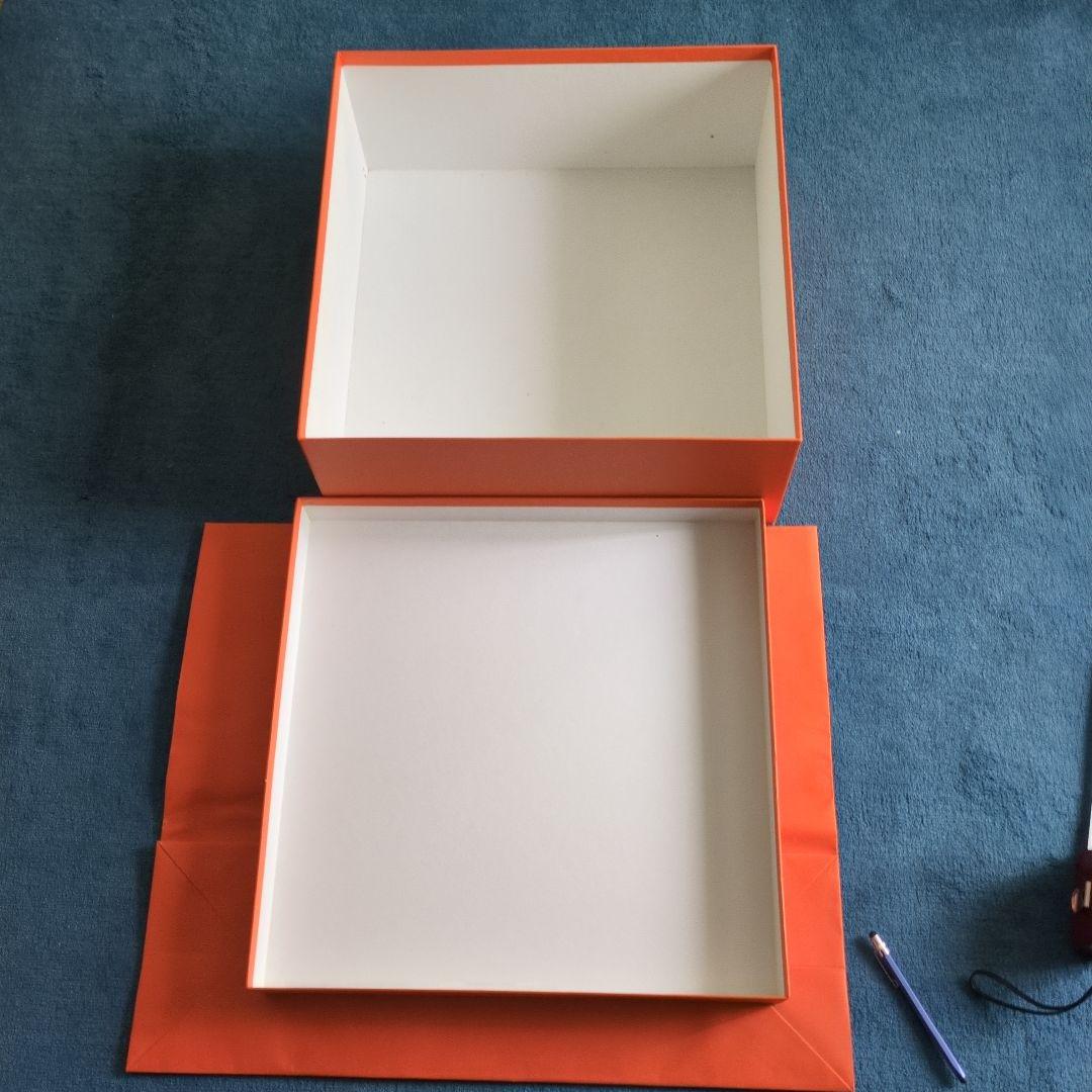 runrun　エルメス布袋、箱、紙袋 大型3点セット