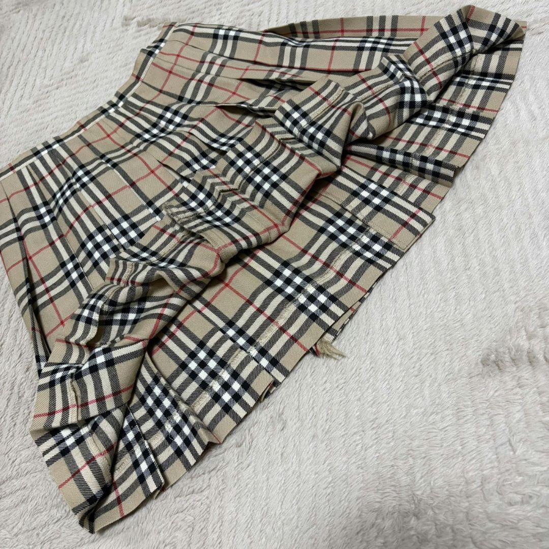 【ANCHOVY✨️】　Y2K✨ バーバリーブルーレーベル ラップスカート