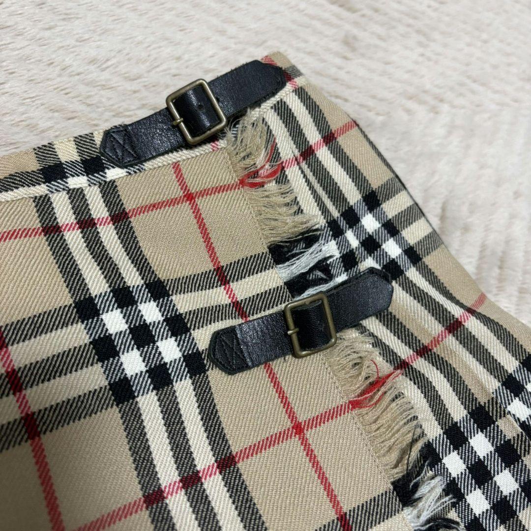 【ANCHOVY✨️】　Y2K✨ バーバリーブルーレーベル ラップスカート