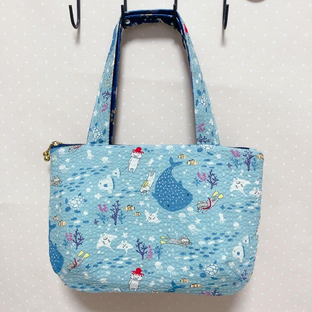 ひめ。 エコバッグ 双子ポーチ