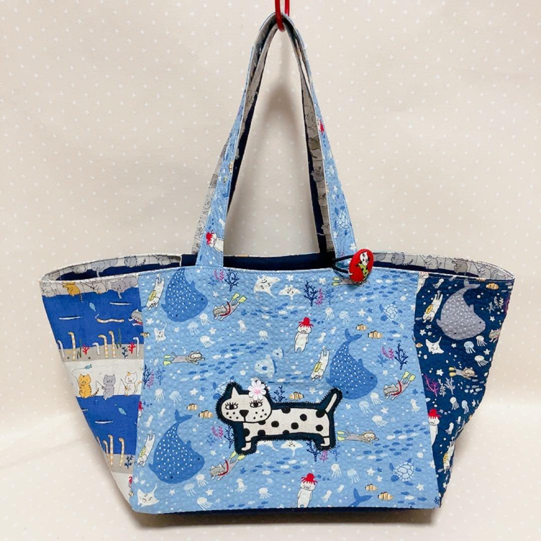 ひめ。 エコバッグ 双子ポーチ