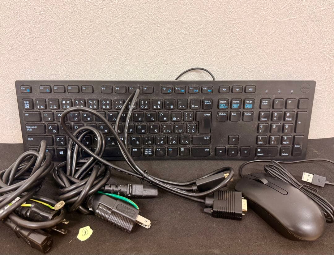 DELL モニター キーボード マウス セット シンプルデザイン 3
