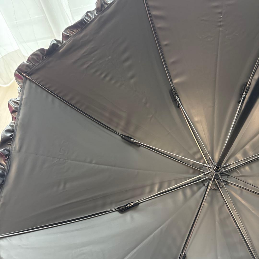 サンバリア　日傘　長傘　Sサイズ　フリル