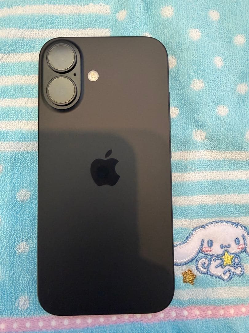 Apple iPhone 16 ブラック 本体　ジャンク