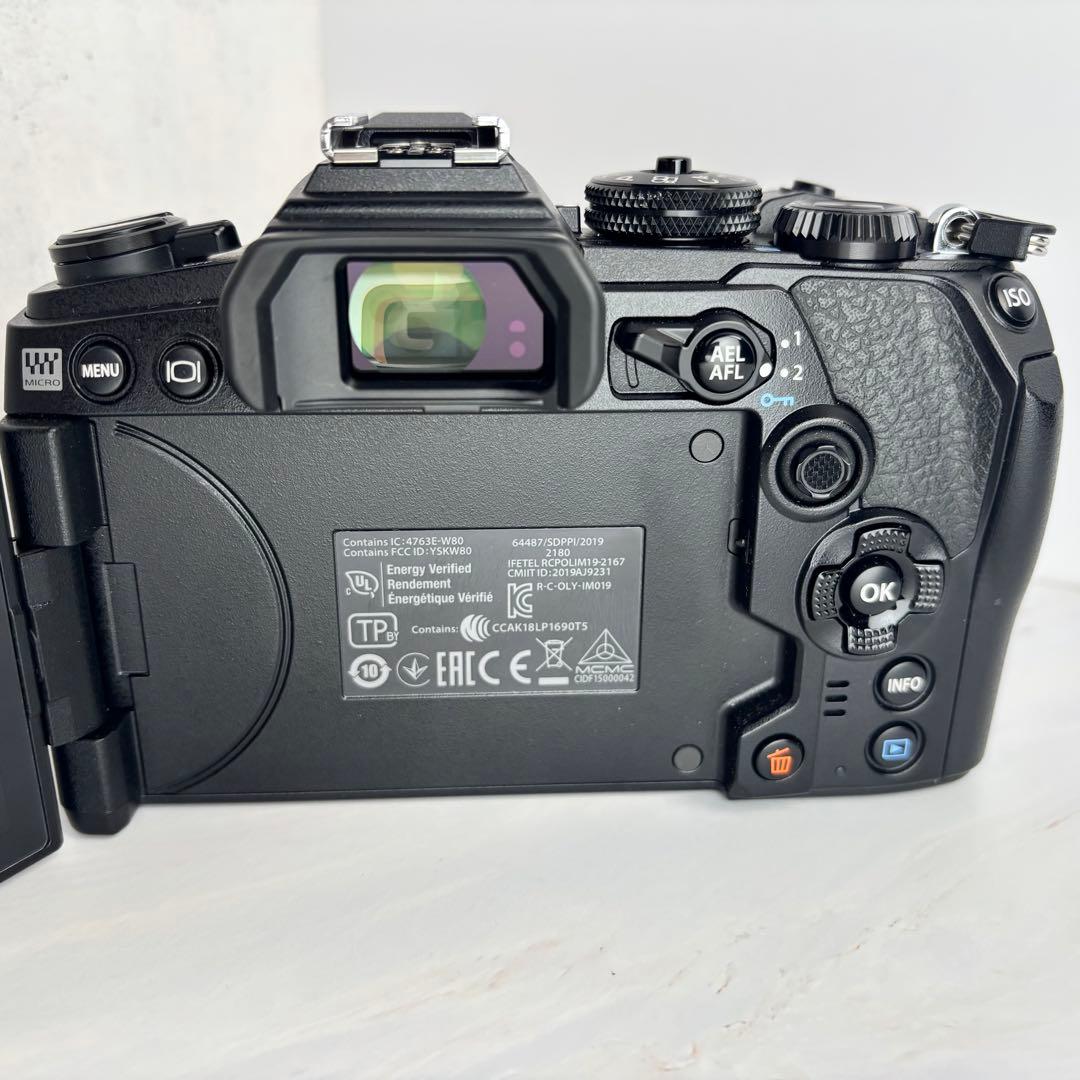 【新品級・ショット数587回】オリンパス OM-D E-M1 Mark III