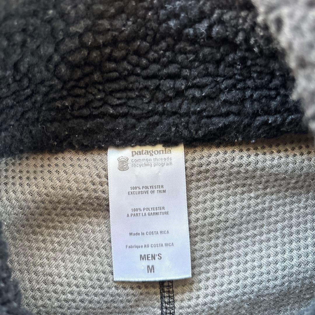patagonia フリースベスト ブラック M