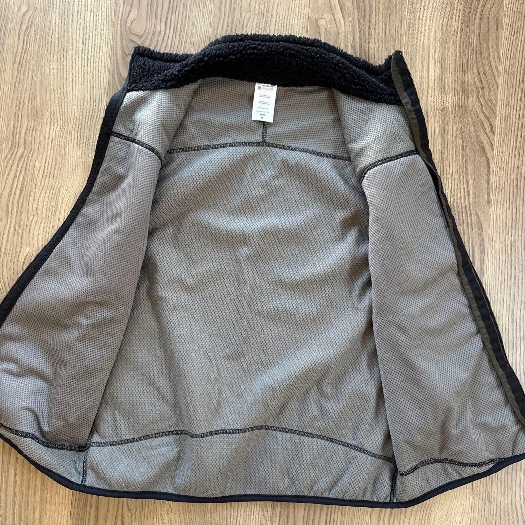 patagonia フリースベスト ブラック M