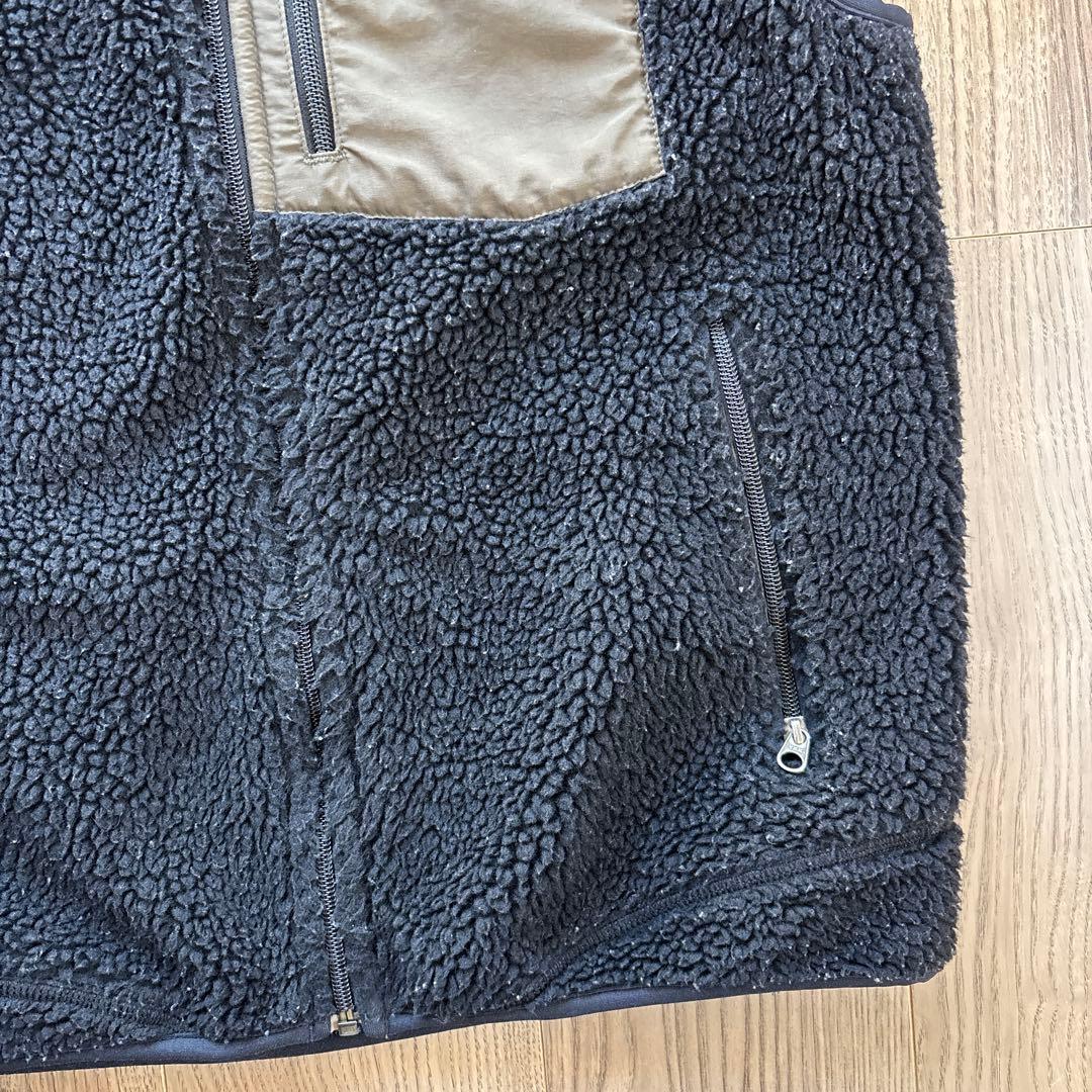 patagonia フリースベスト ブラック M