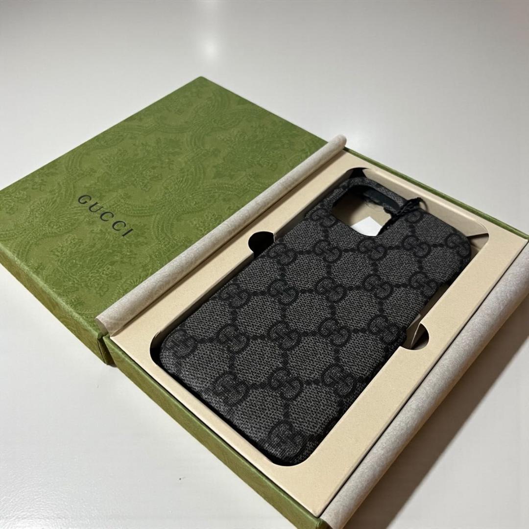GUCCI GGモノグラム iPhone15 ケース スマホケース グッチ