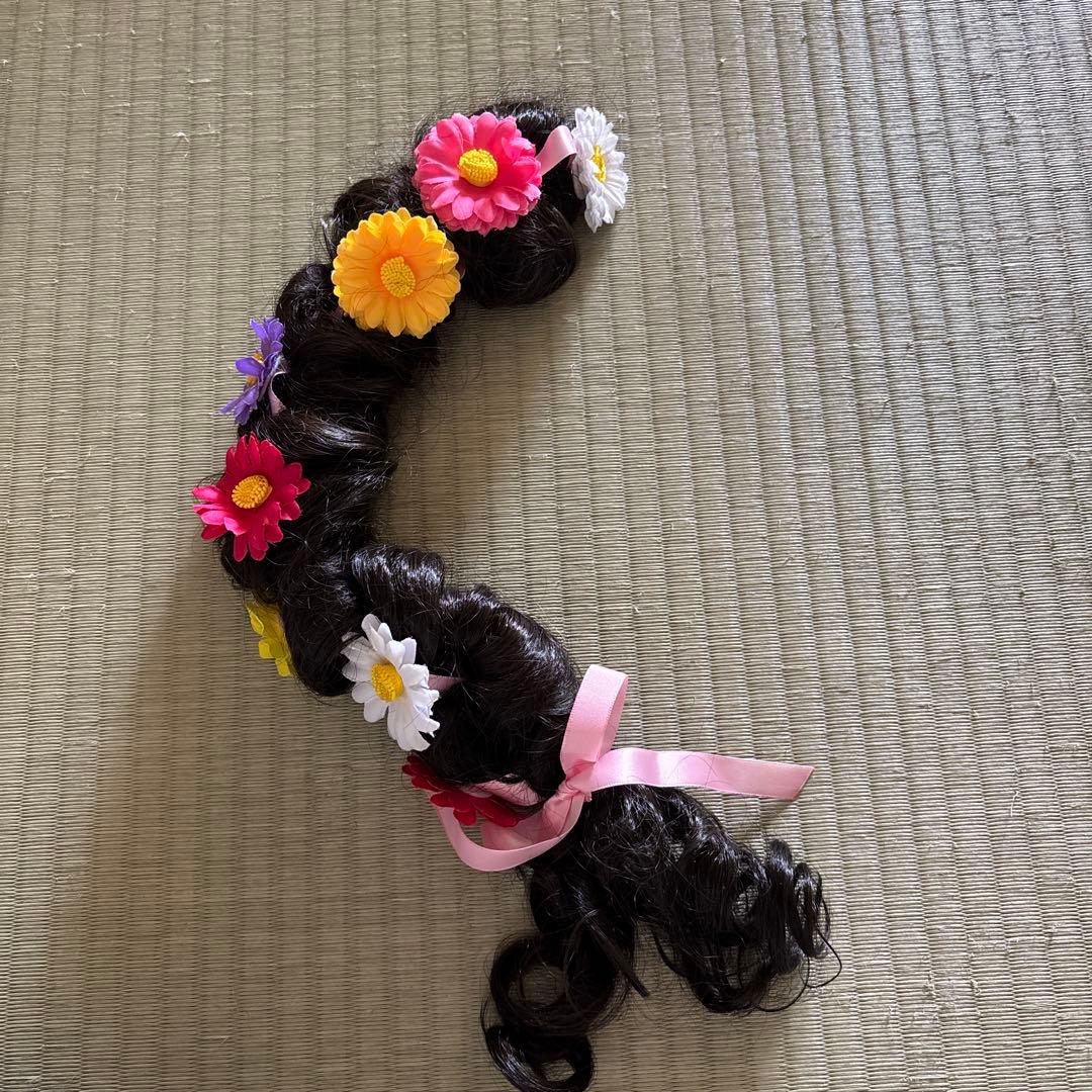 Disneyラプンツェルドレス 紫 140cm