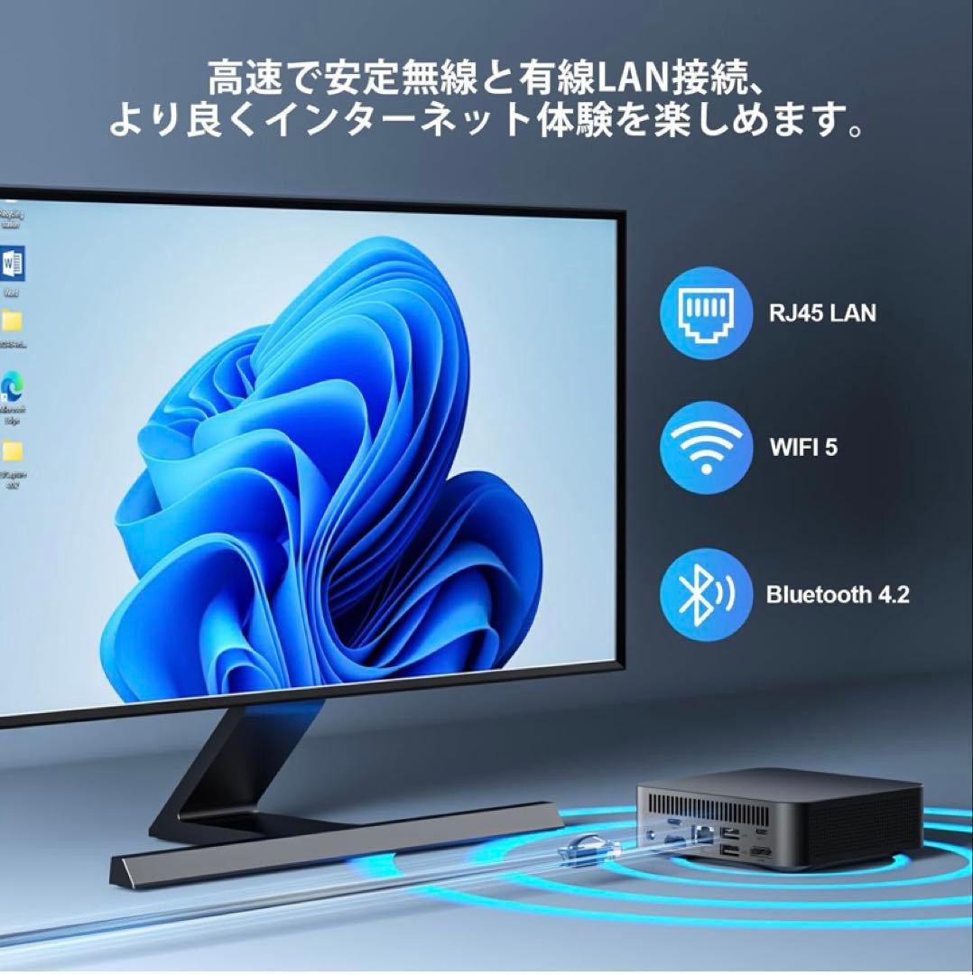 Intel Twin Lake N150 ミニPC 512GB SSD