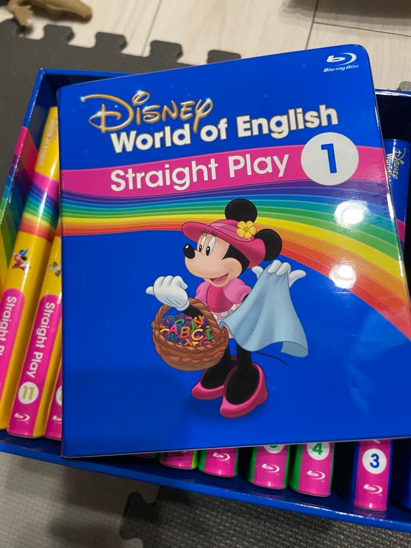 DWE ディズニー英語システム　ストレートプレイ　Blu-ray