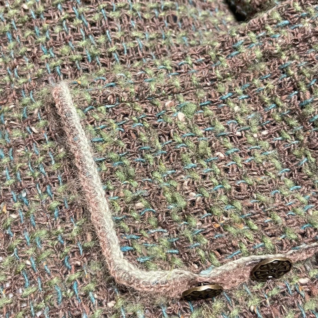 シャネル　ツイード　ウール　ジャケット　98Ａ　ヴィンテージ