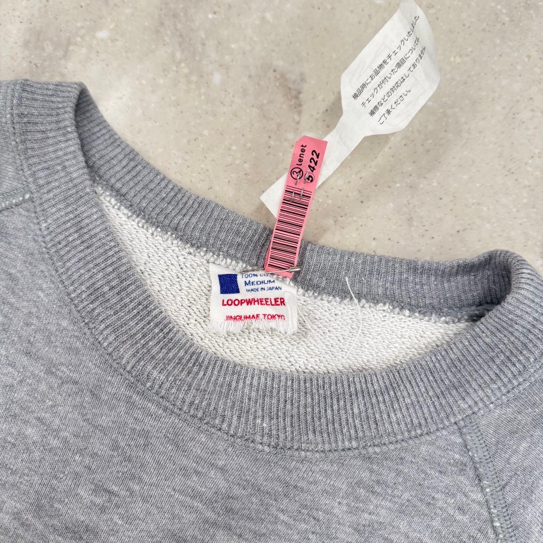 LOOPWHEELER sunday vision スウェット