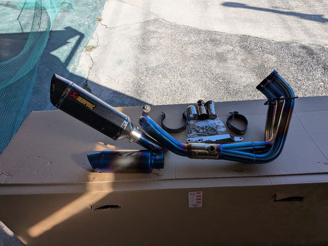 YAMAHA ヤマハMT09.RN34用社外フルエキゾーストマフラー
